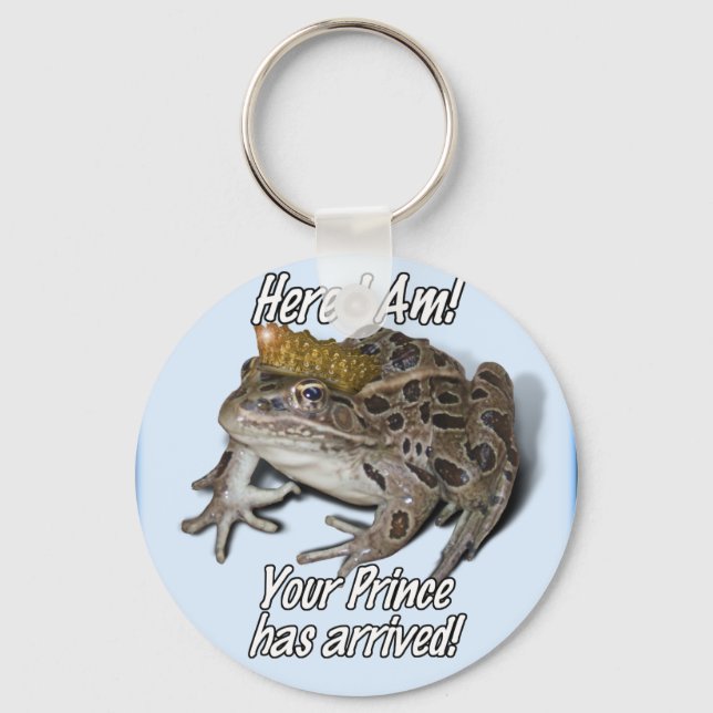 Frog Prince Keychain (Front)
