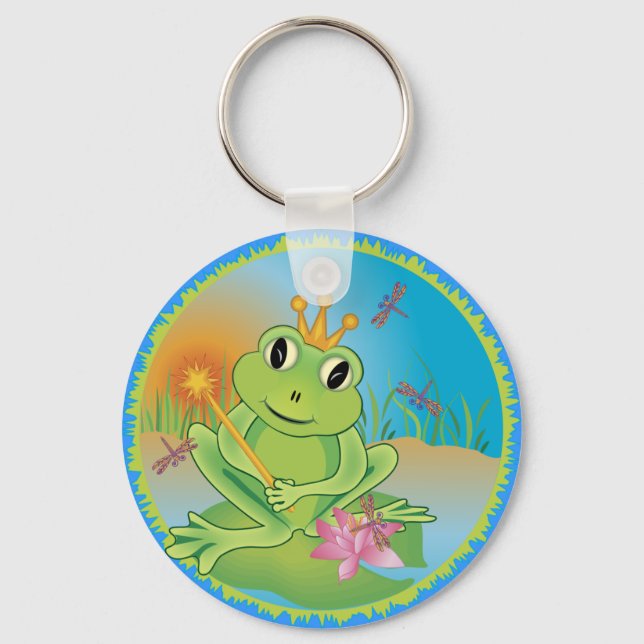 Frog Prince Keychain (Front)