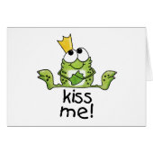 Frog Prince Kiss Me (Front Horizontal)