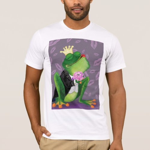 Frog Prince _ Kiss Me T_Shirt