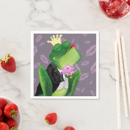 Frog Prince _ Kiss Napkins