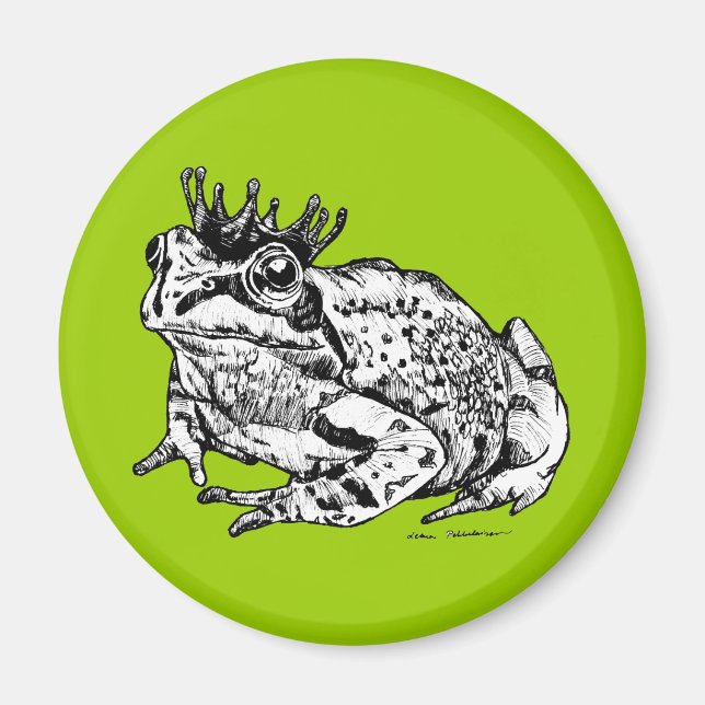Frog Prince Magnet (Front)
