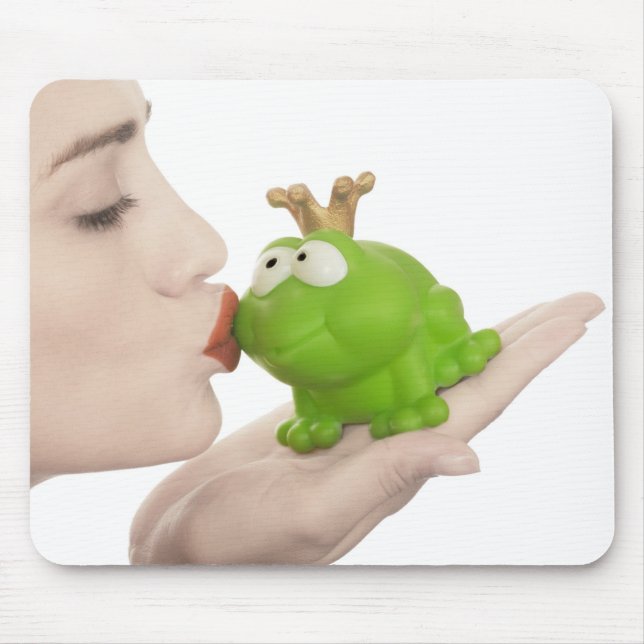 Frog prince mouse pad (Front)