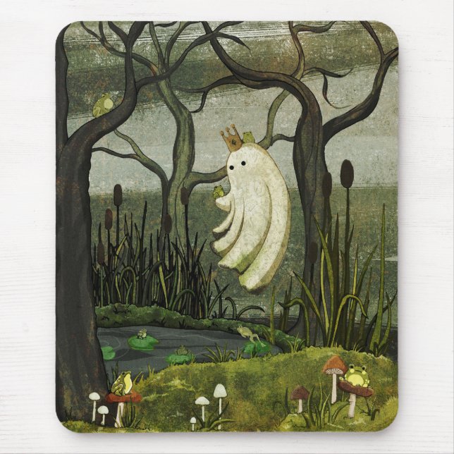 Frog Prince Mouse Pad (Front)