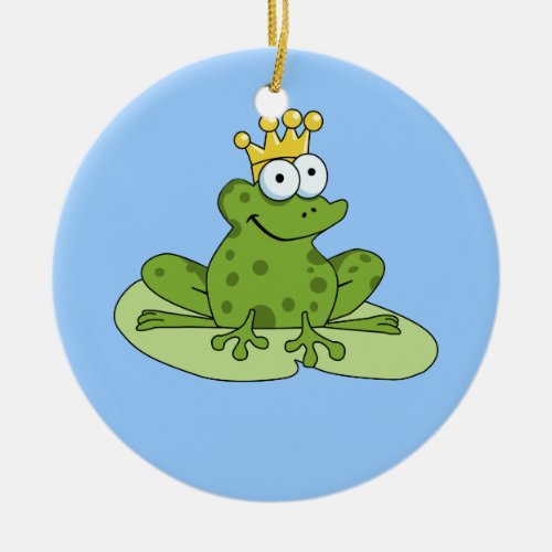 Frog Prince Ornament