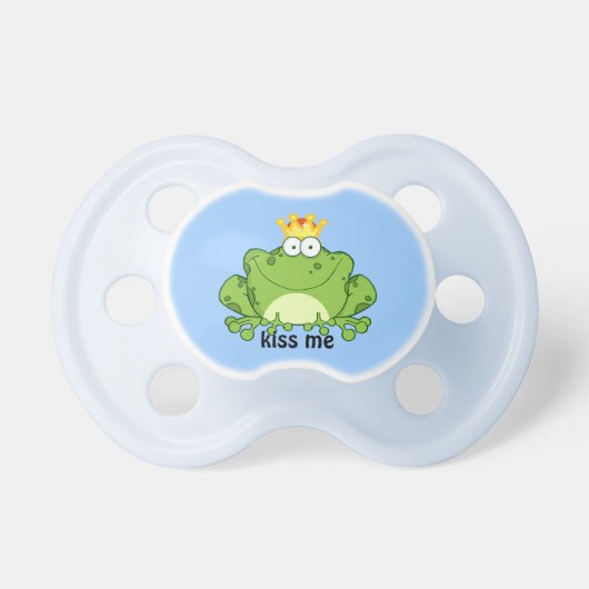 Frog Prince Pacifier (Front)