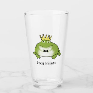 Frog Prince Personalized   Cute Fairy Tale Glass
