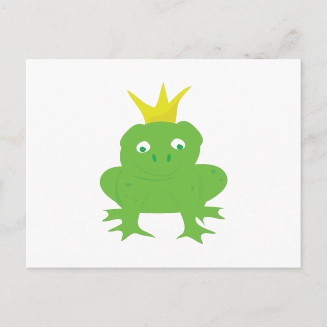 Frog Prince Postcard (Front)