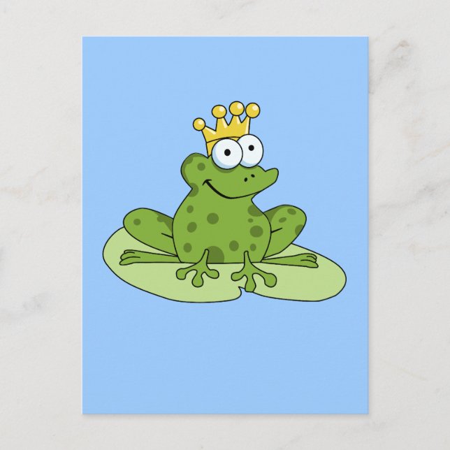 Frog Prince Postcard (Front)
