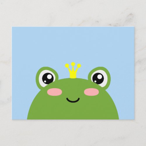 Frog Prince Postcard