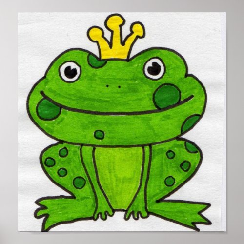 Frog Prince Poster