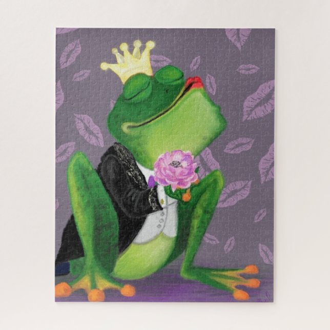 Frog Prince - Romantic Jigsaw Puzzle (Vertical)