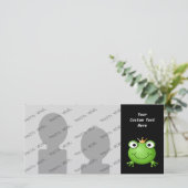 Frog Prince. Smiling Frog with a Crown. (Standing Front)