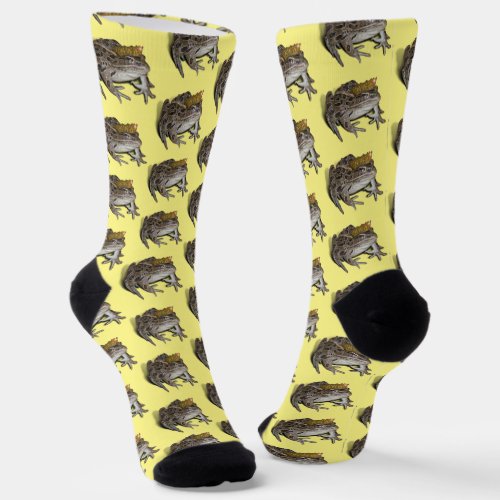 Frog Prince Socks