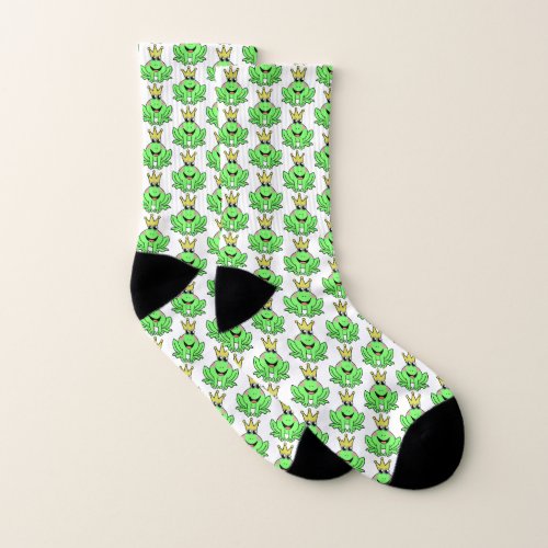 Frog Prince Socks