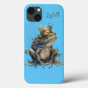 "Frog Prince" Street Theme Customizable iPhone 13 Case