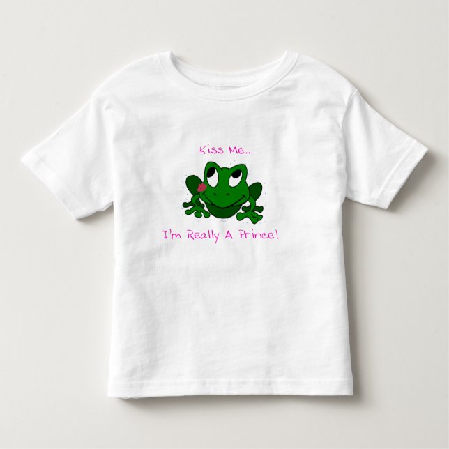 Frog Prince Todder T-Shirt (Front)