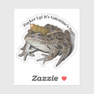 Frog Prince Valentine Sticker