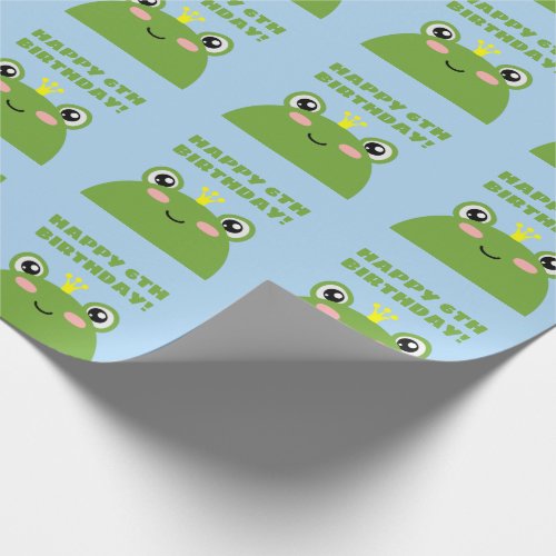 Frog Prince Wrapping Paper