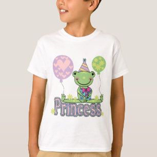 Frog Princess Birthday Tshirts and Gifts