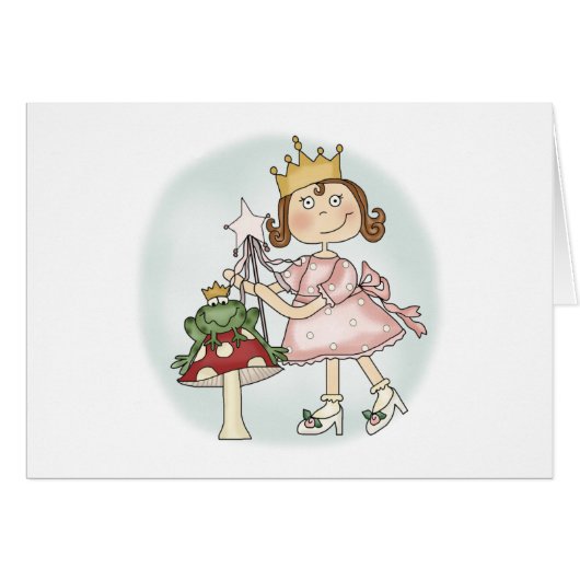Frog Princess Cards (Front Horizontal)
