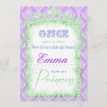 Frog Princess Invitations by SweetFancyDesigns at Zazzle