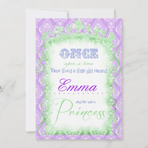 Frog Princess Invitations