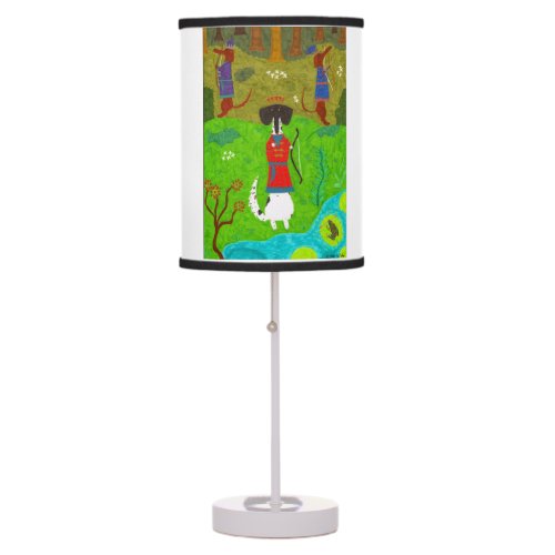 Frog Princess Table Lamp