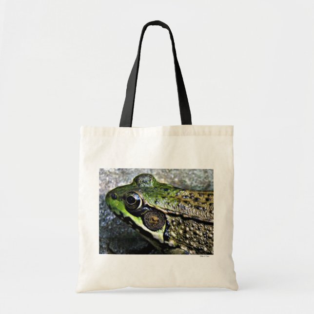 Frog Profile Tote Bag (Front)