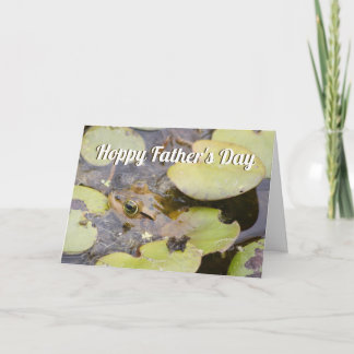 Frog Pun Father's Day Card