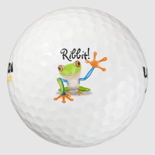 Frog! Ribbit! - GOLF BALLS-Customize Your Own Golf Balls