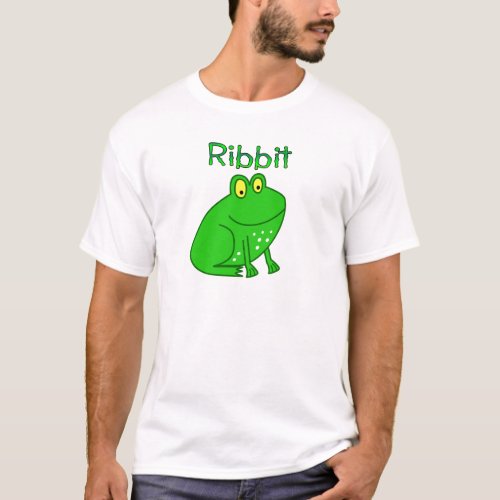 Frog Ribbit T_Shirt
