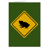 frog road sign (Front)