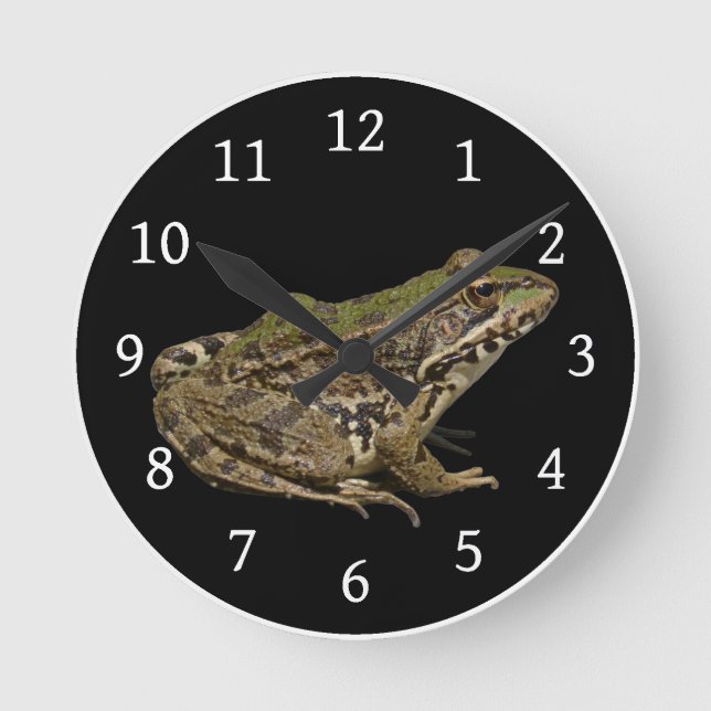 Frog Round Clock (Front)