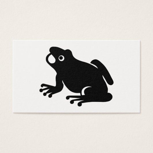Frog Silhouette (Front)
