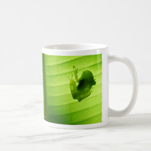 Frog silhouette coffee mug