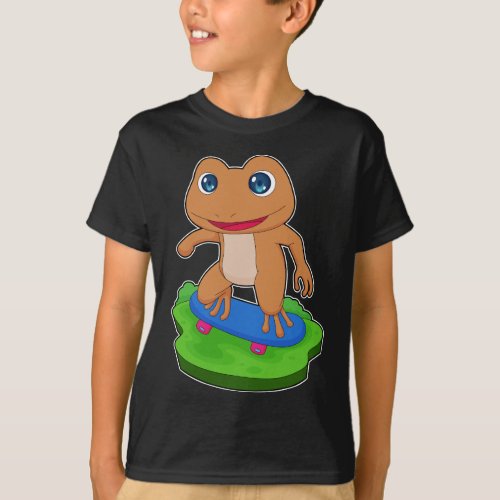 Frog Skater Skateboard Sports T_Shirt