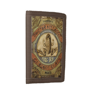 Frog Skin Trifold Wallet