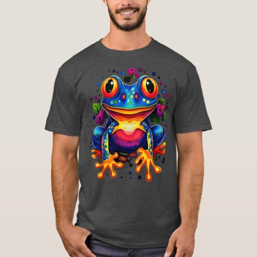 Frog Smiling T_Shirt
