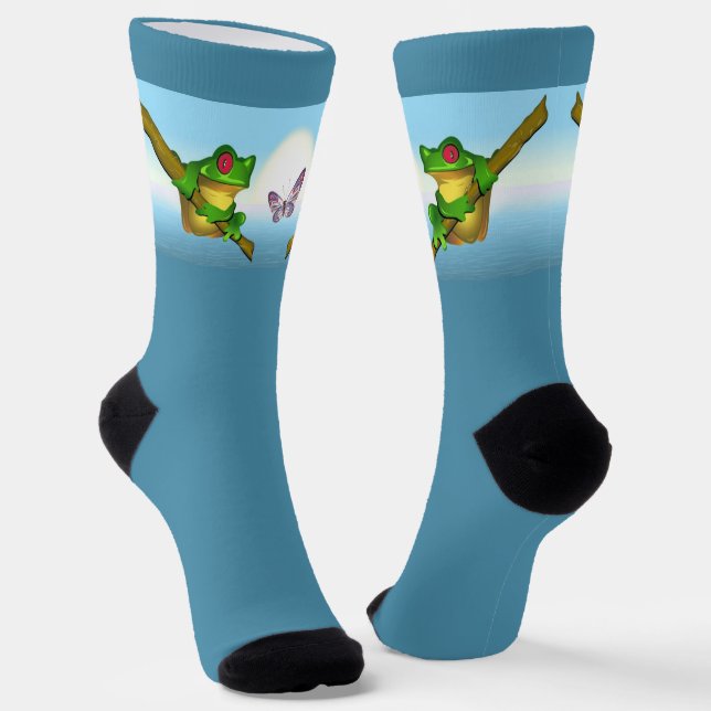 Frog Socks (Angled)