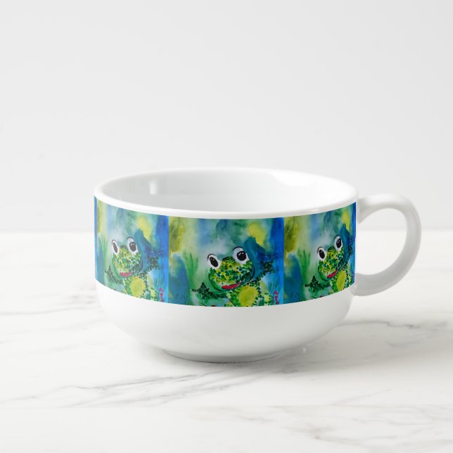 Frog Soup Mug (Left)