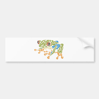 Frog Squirels Bumper Sticker