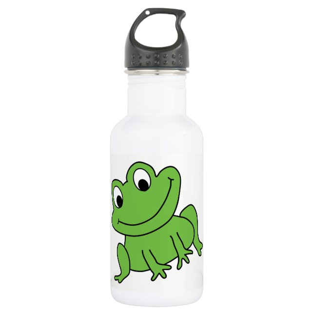 Frog Stainless Steel Water Bottle (Front)