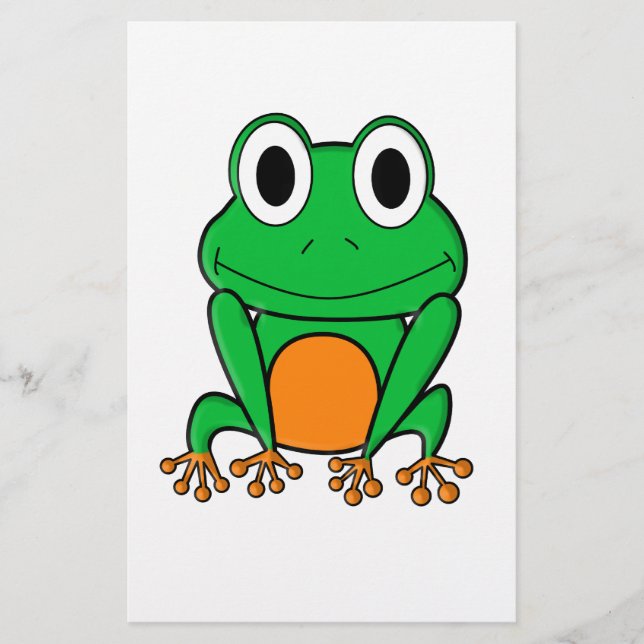 frog stationery (Front)