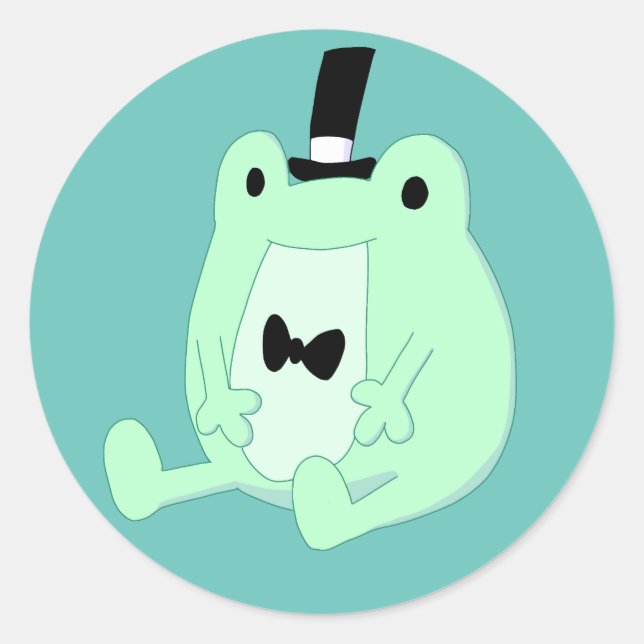 Frog sticker (Front)
