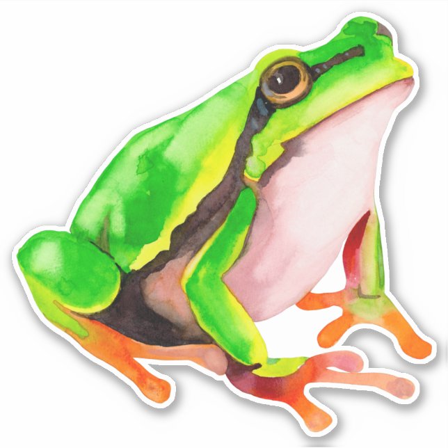 Frog Sticker (Front)