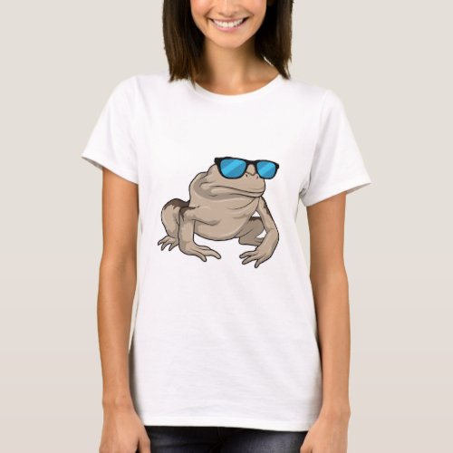 Frog Sunglasses T_Shirt