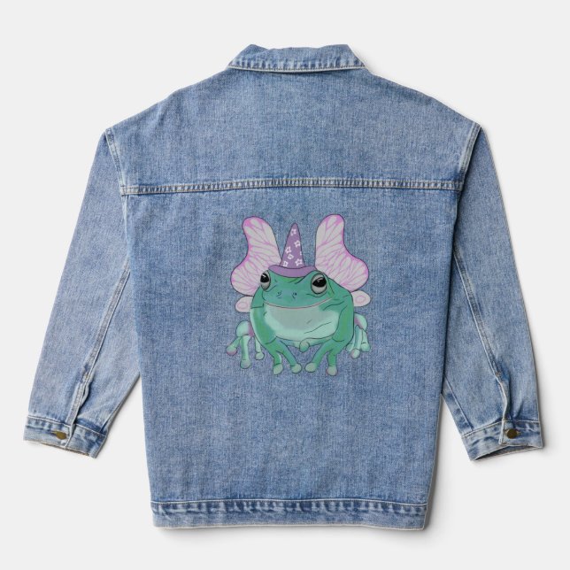 Frog tee denim jacket (Back)
