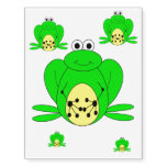 Frog Temporary Tattoo