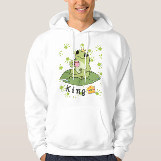 Frog the king hoodie